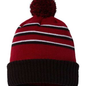 Richardson 134 Pom Cuffed Beanie